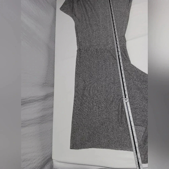 ANTHROPOLOGIE COA Gray Heather Flowy Sweater Dress. Size s - Picture 4 of 9